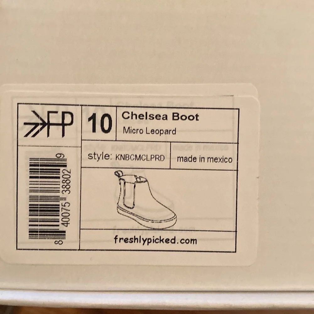 Freshly Picked Brown Leopard Print Chelsea Boots